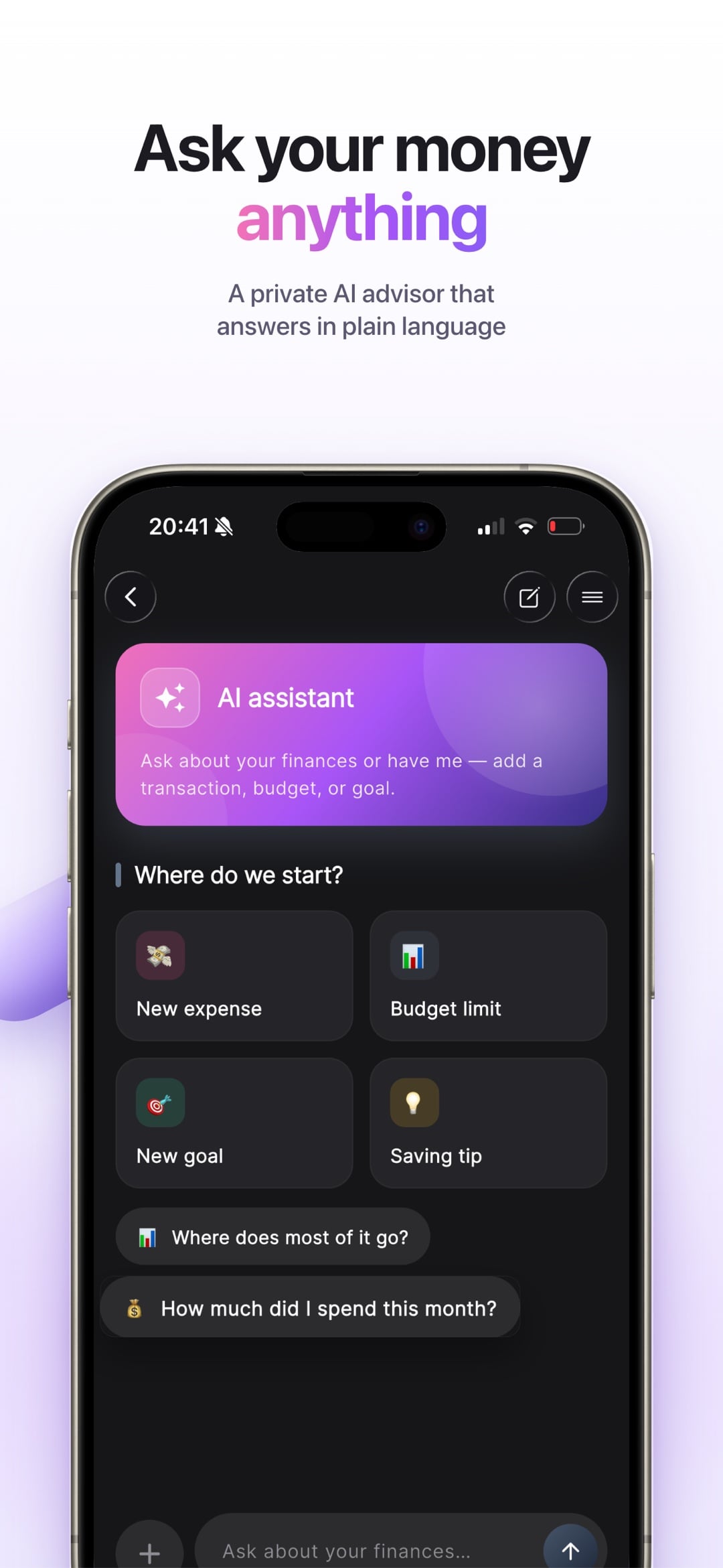 MyBudget AI — 3